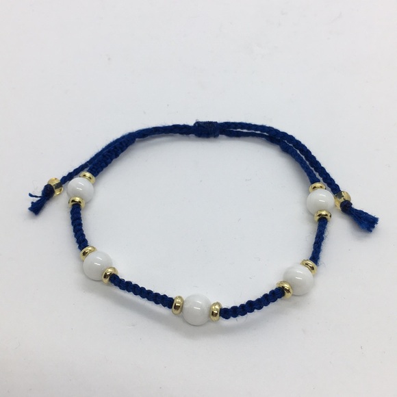 Handmade Beaded Macrame Friendship Bracelet - Picture 7 of 12